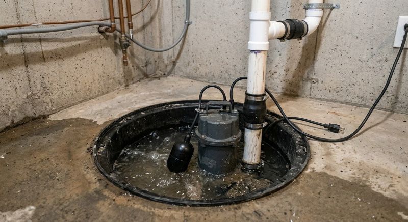 Basement Drainage Installation in Auburn, AL