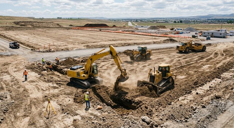 Commercial Site Preparation in Katy, TX