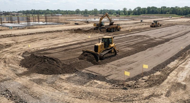 Parking Lot Excavation in Pearland, TX