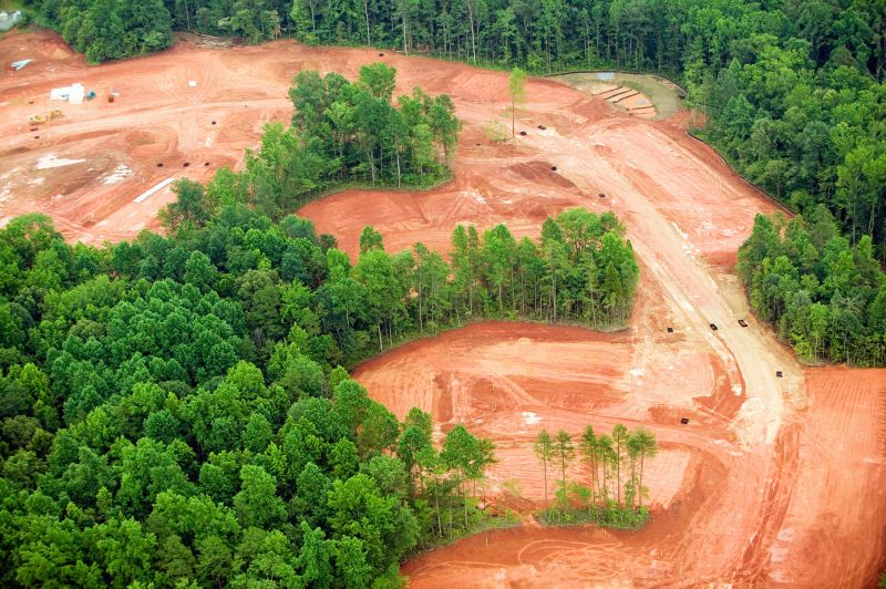 Easement Land Clearing in Marietta, GA
