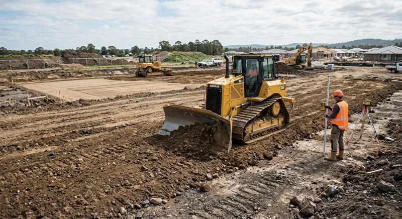 Site Leveling in Houston, TX
