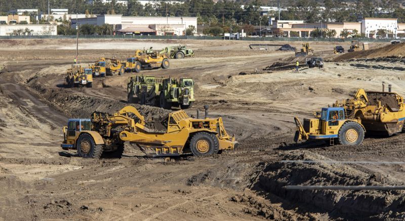 Equipment Used for Slope Grading
